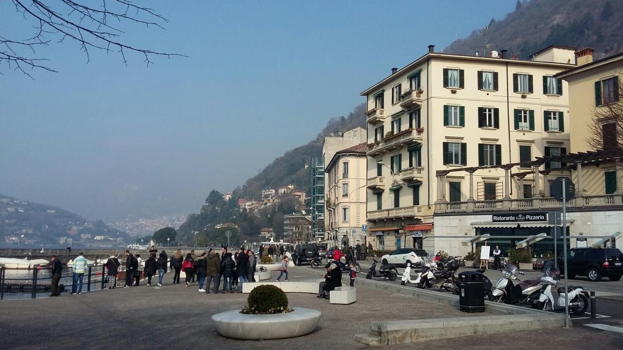 L'Approdo Di Sant'Agostino Bed & Breakfast โกโม ภายนอก รูปภาพ